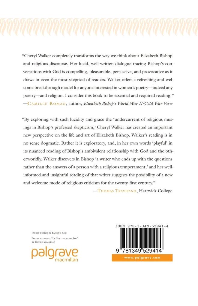 Weitere Ansicht: God and Elizabeth Bishop | C. Walker