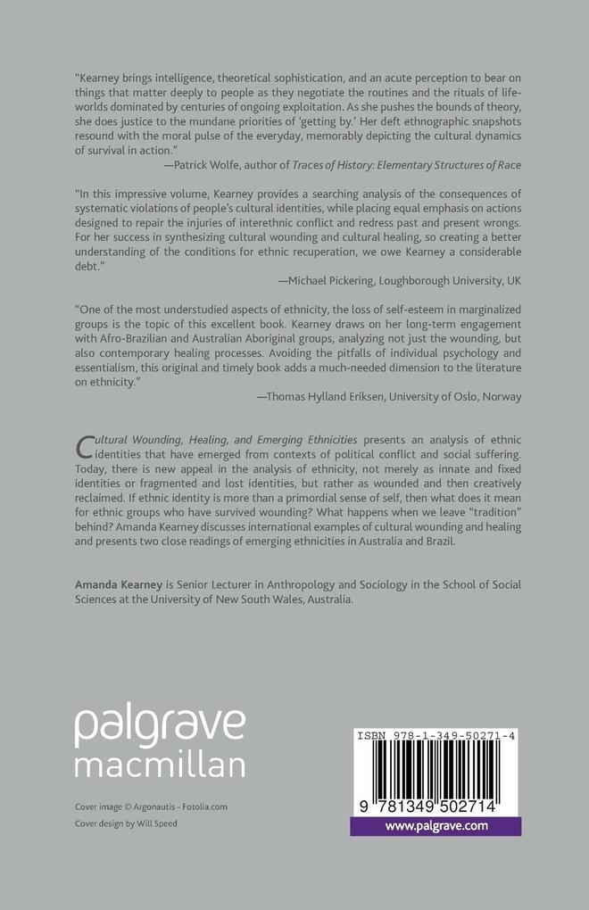 Weitere Ansicht: Cultural Wounding, Healing, and Emerging Ethnicities | A. Kearney