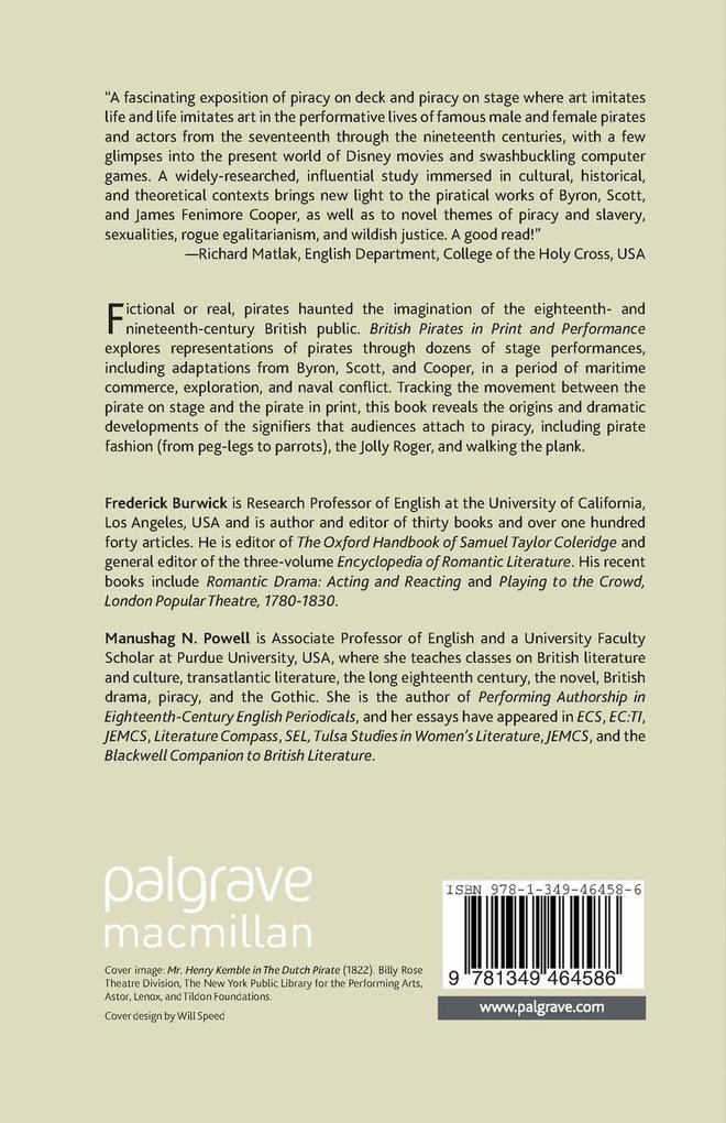 Weitere Ansicht: British Pirates in Print and Performance | M. Powell