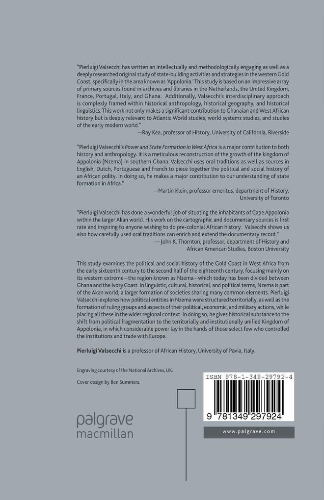 Weitere Ansicht: Power and State Formation in West Africa