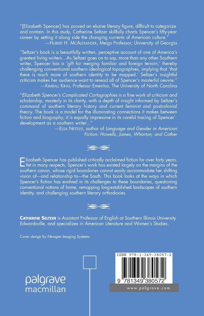 Weitere Ansicht: Elizabeth Spencer's Complicated Cartographies | C. Seltzer