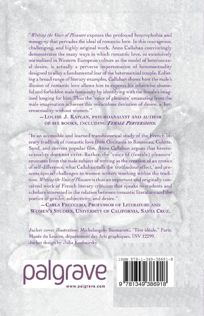 Weitere Ansicht: Writing the Voice of Pleasure | A. Callahan