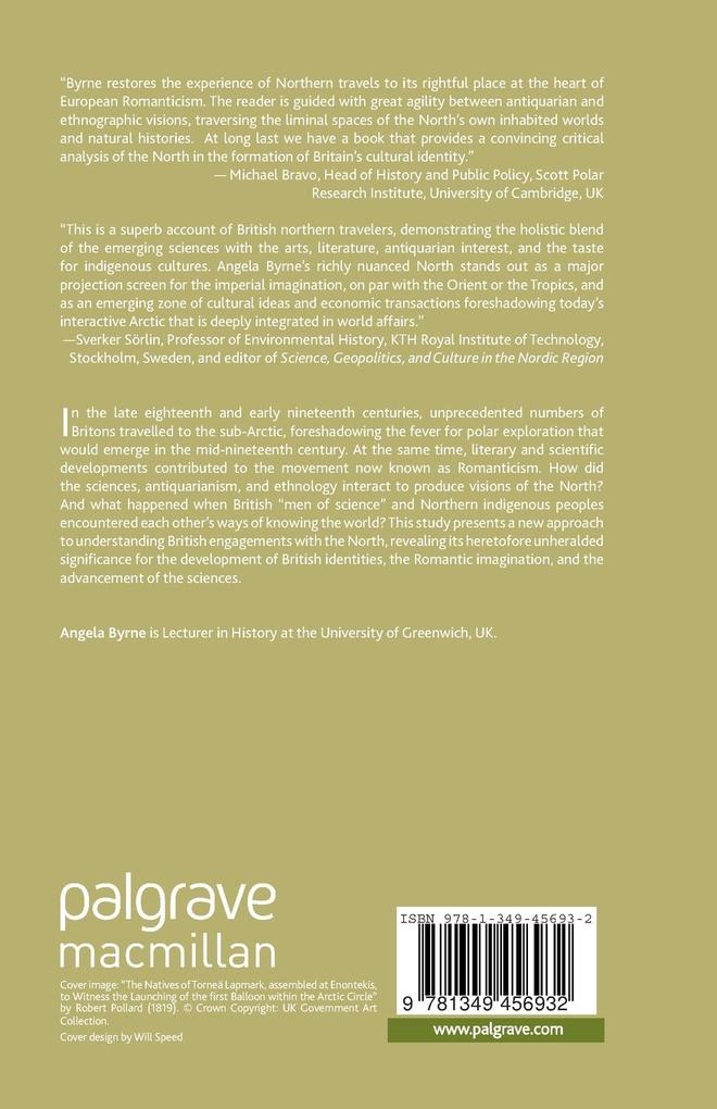 Weitere Ansicht: Geographies of the Romantic North | A. Byrne