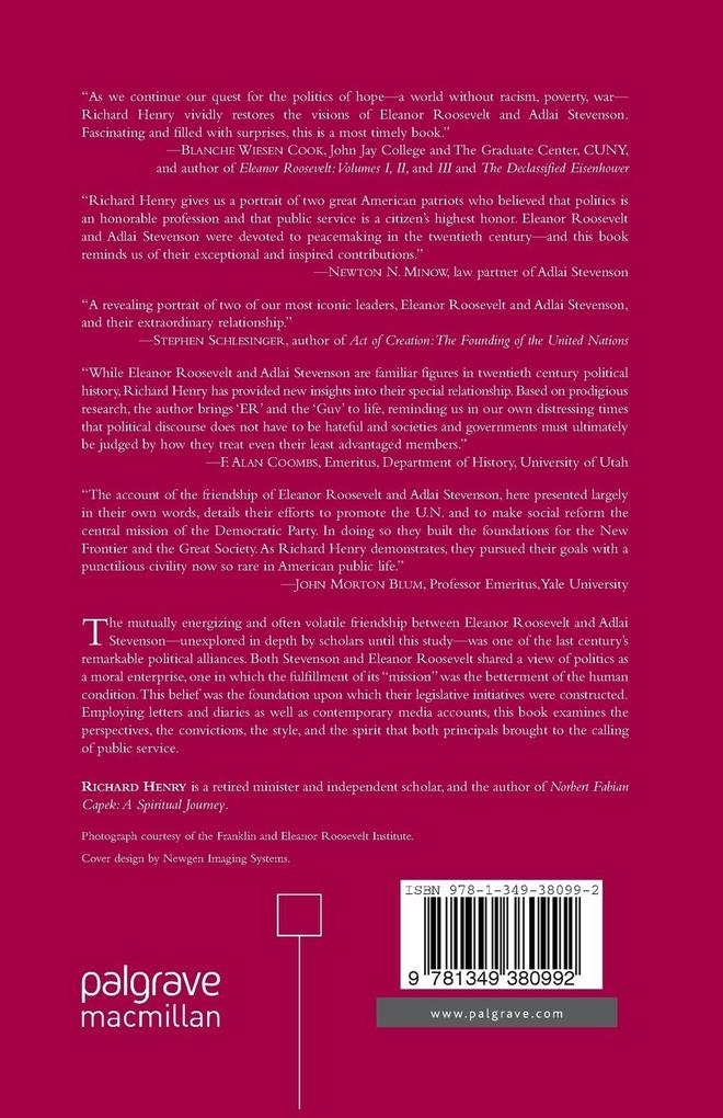 Weitere Ansicht: Eleanor Roosevelt and Adlai Stevenson | Richard Henry