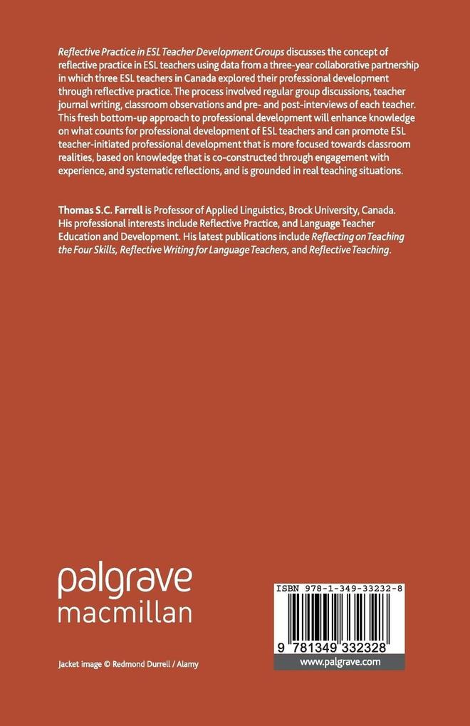 Weitere Ansicht: Reflective Practice in ESL Teacher Development Groups | T. Farrell