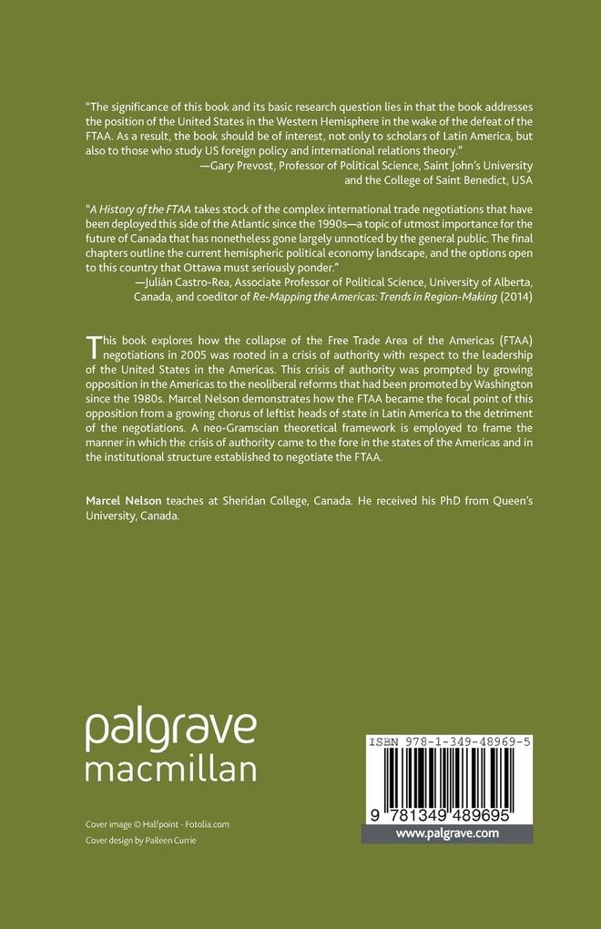 Weitere Ansicht: A History of the FTAA | Marcel Nelson