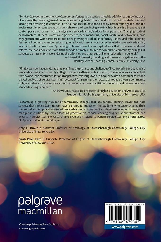 Weitere Ansicht: Service-Learning at the American Community College