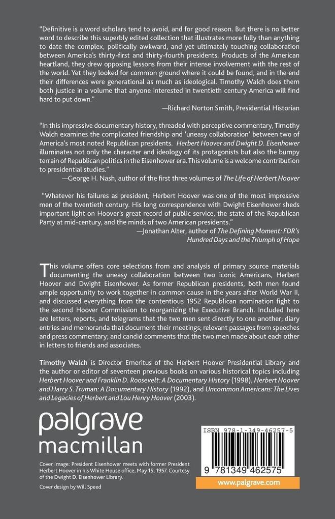 Weitere Ansicht: Herbert Hoover and Dwight D. Eisenhower | T. Walch