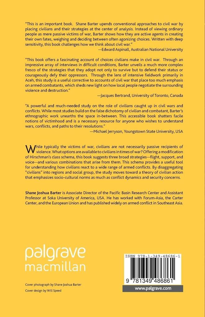 Weitere Ansicht: Civilian Strategy in Civil War | S. Barter