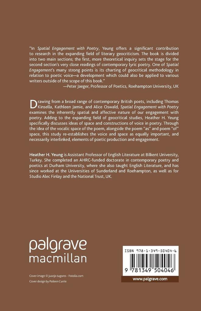 Weitere Ansicht: Spatial Engagement with Poetry | H. Yeung