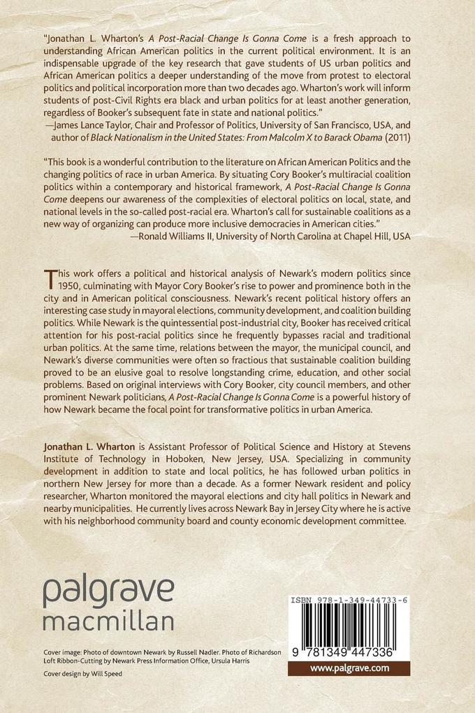 Weitere Ansicht: A Post-Racial Change Is Gonna Come | J. Wharton