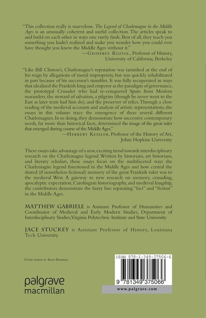 Weitere Ansicht: The Legend of Charlemagne in the Middle Ages