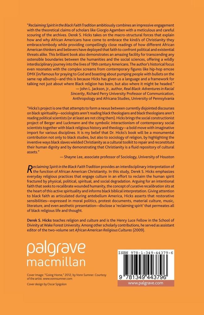 Weitere Ansicht: Reclaiming Spirit in the Black Faith Tradition | D. Hicks