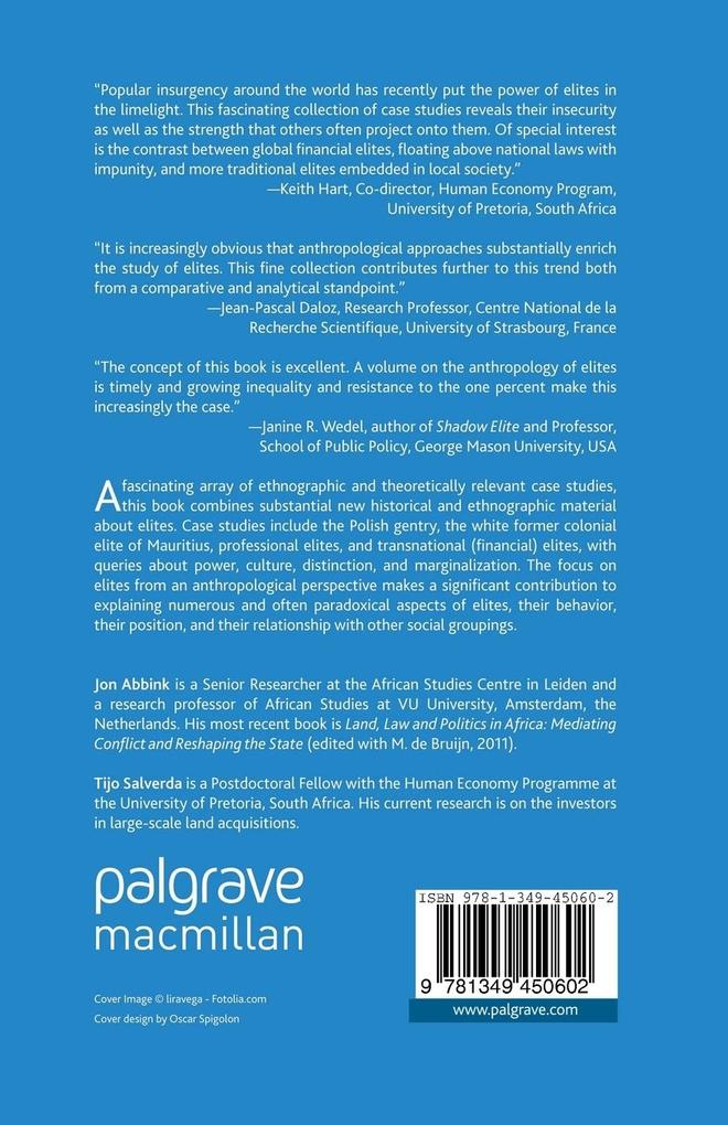 Weitere Ansicht: The Anthropology of Elites