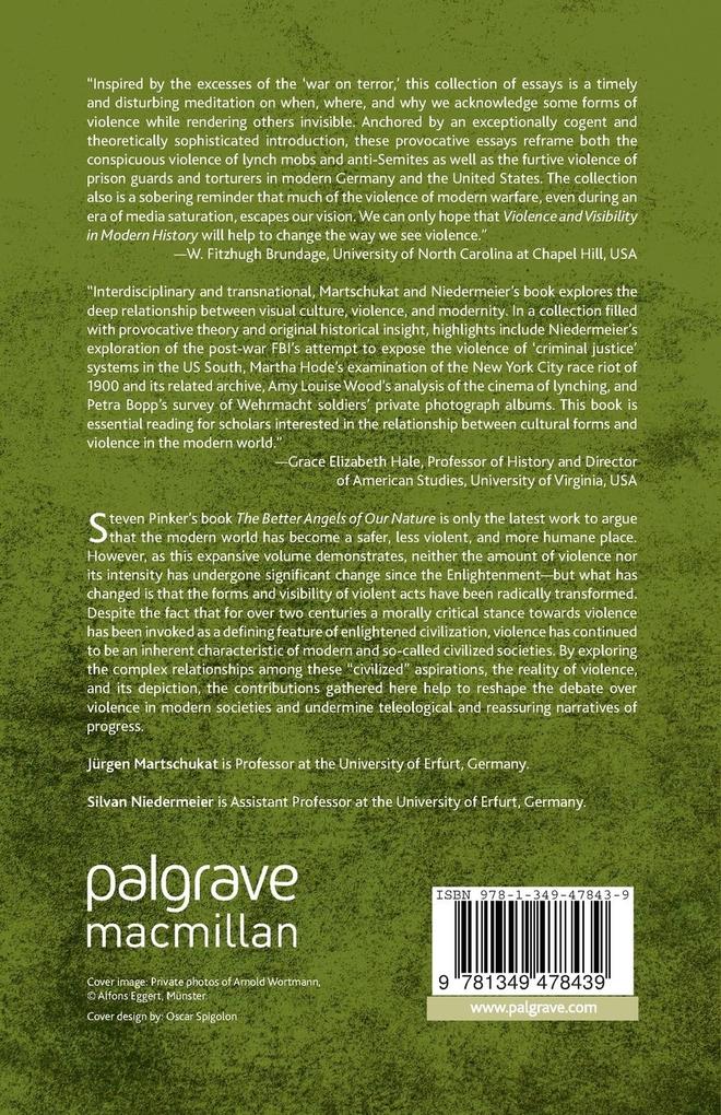 Weitere Ansicht: Violence and Visibility in Modern History