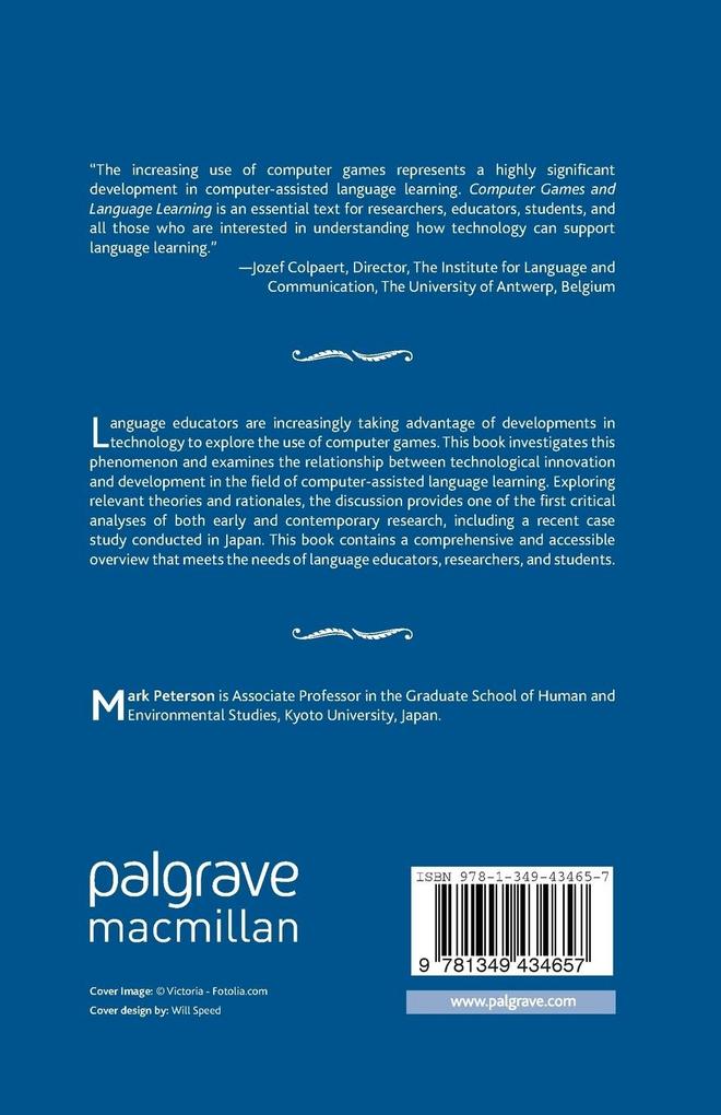 Weitere Ansicht: Computer Games and Language Learning | M. Peterson