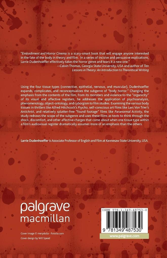 Weitere Ansicht: Embodiment and Horror Cinema | Larrie Dudenhoeffer