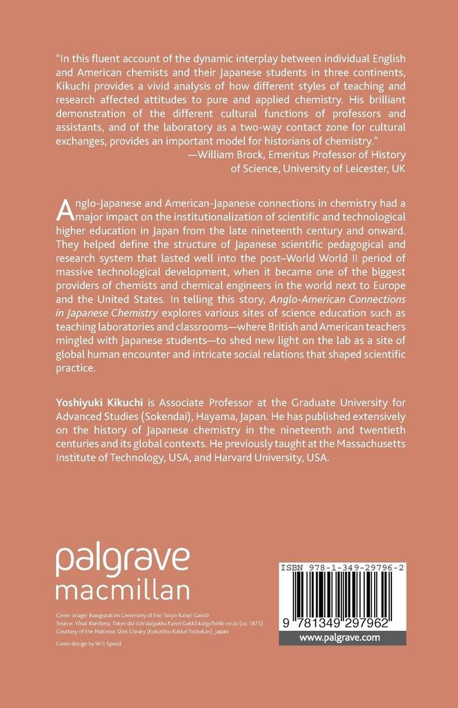 Weitere Ansicht: Anglo-American Connections in Japanese Chemistry | Yoshiyuki Kikuchi