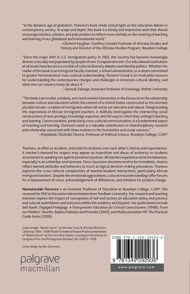 Weitere Ansicht: Immigrant Teachers, American Students | N. Florence