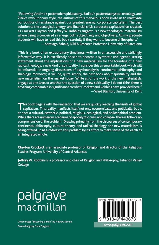 Weitere Ansicht: Religion, Politics, and the Earth | J. Robbins, C. Crockett