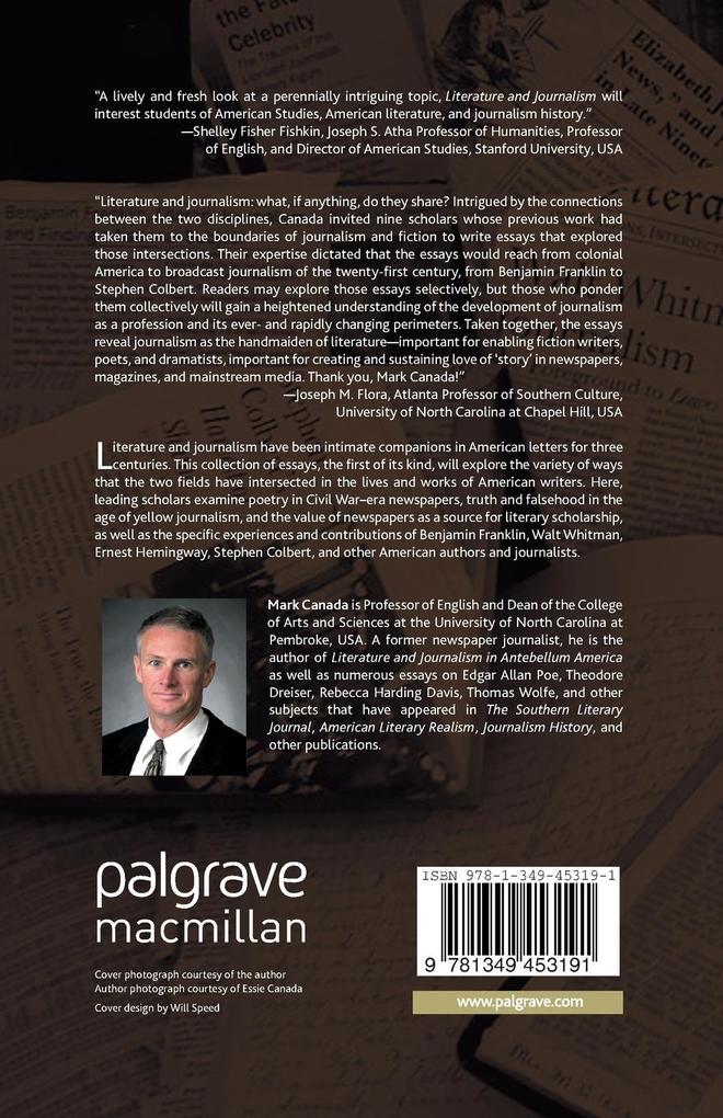 Weitere Ansicht: Literature and Journalism | Mark Canada