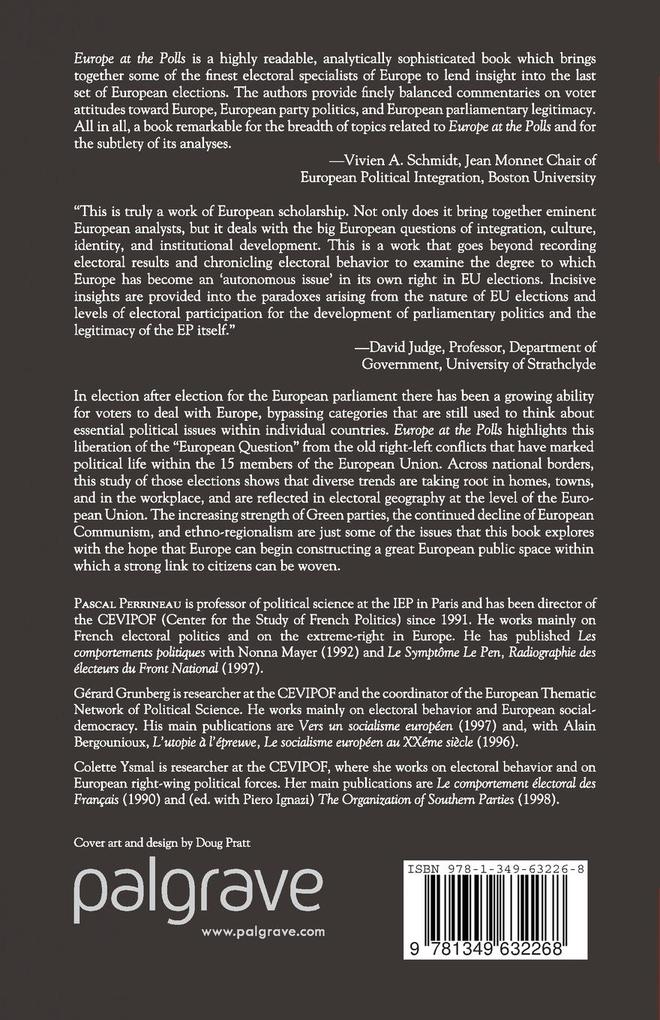 Weitere Ansicht: Europe at the Polls
