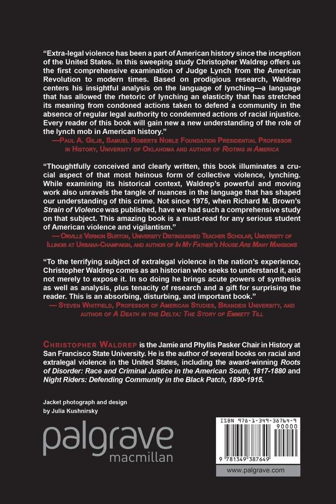 Weitere Ansicht: The Many Faces of Judge Lynch | C. Waldrep