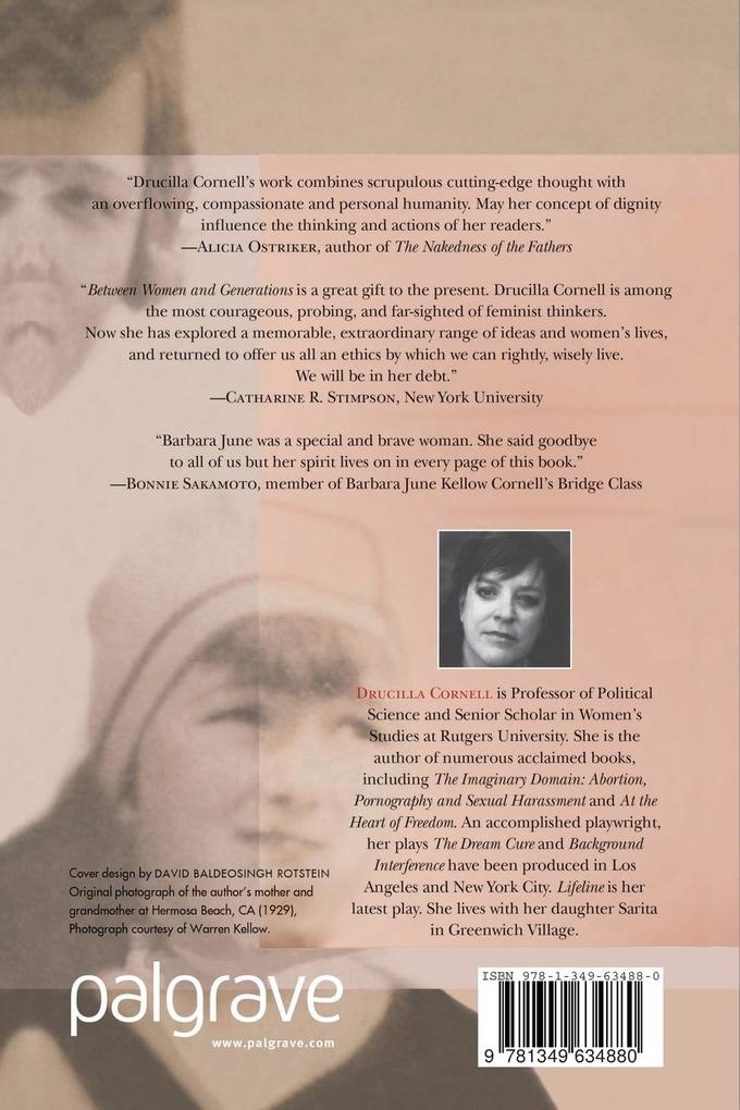 Weitere Ansicht: Between Women and Generations | Drucilla Cornell