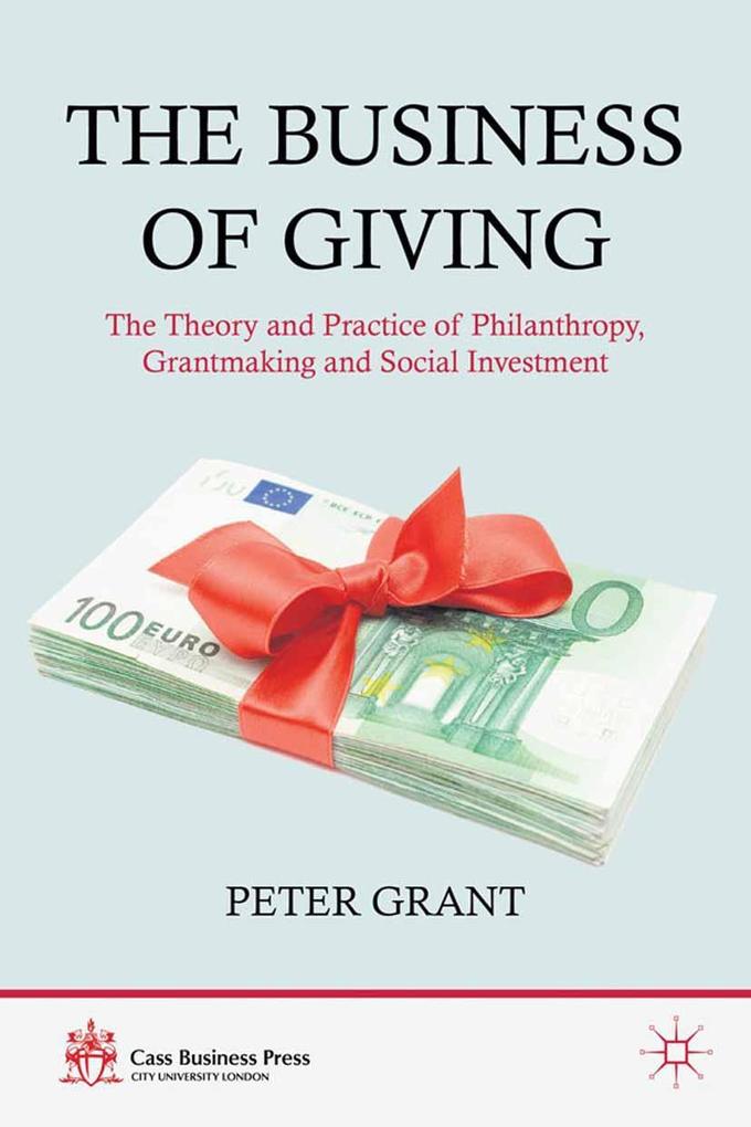 Produktbild: The Business of Giving | P. Grant