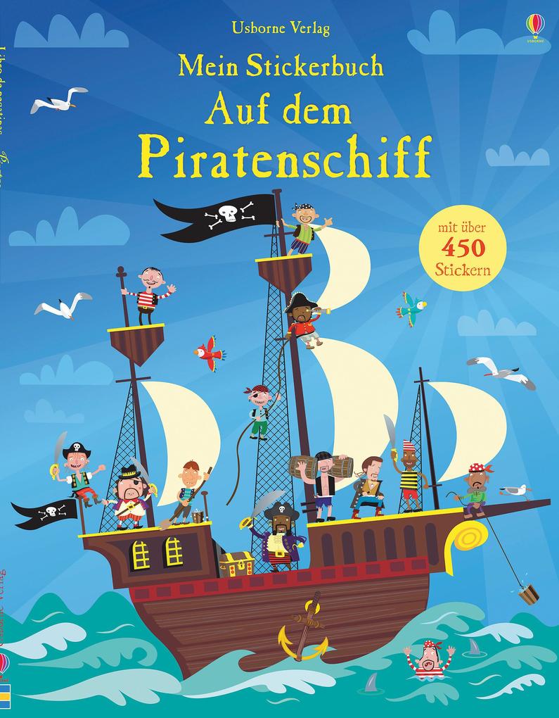 Produktbild: Mein Stickerbuch: Auf dem Piratenschiff | Fiona Watt