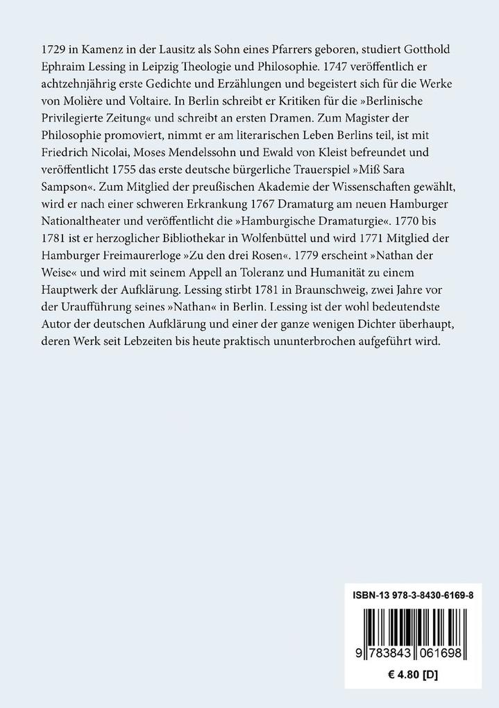 Weitere Ansicht: Die Juden | Gotthold Ephraim Lessing