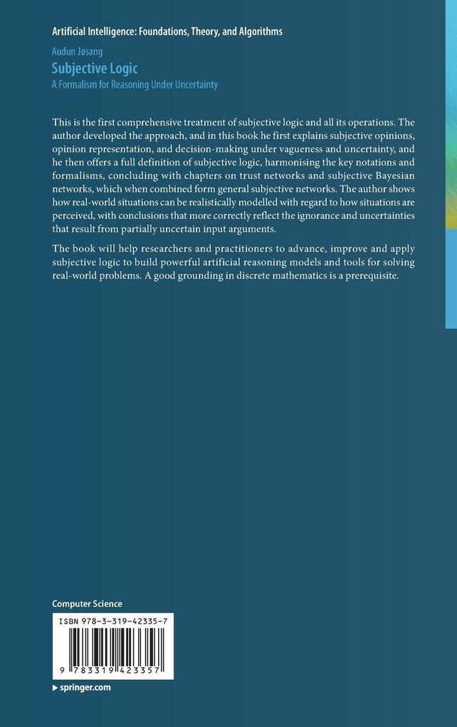 Weitere Ansicht: Subjective Logic | Audun Jøsang