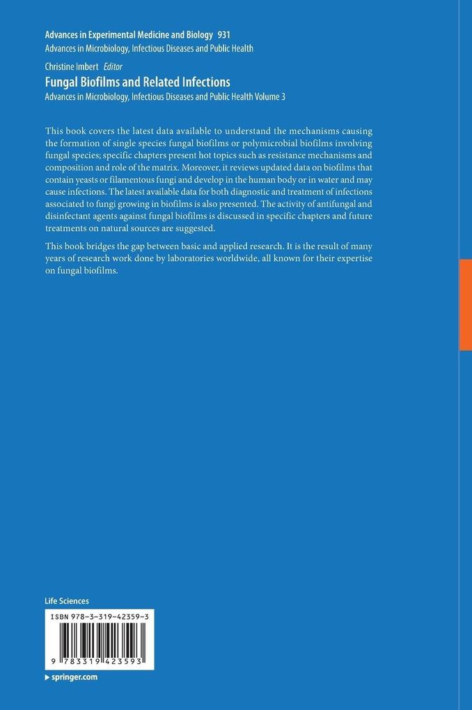 Weitere Ansicht: Fungal Biofilms and related infections