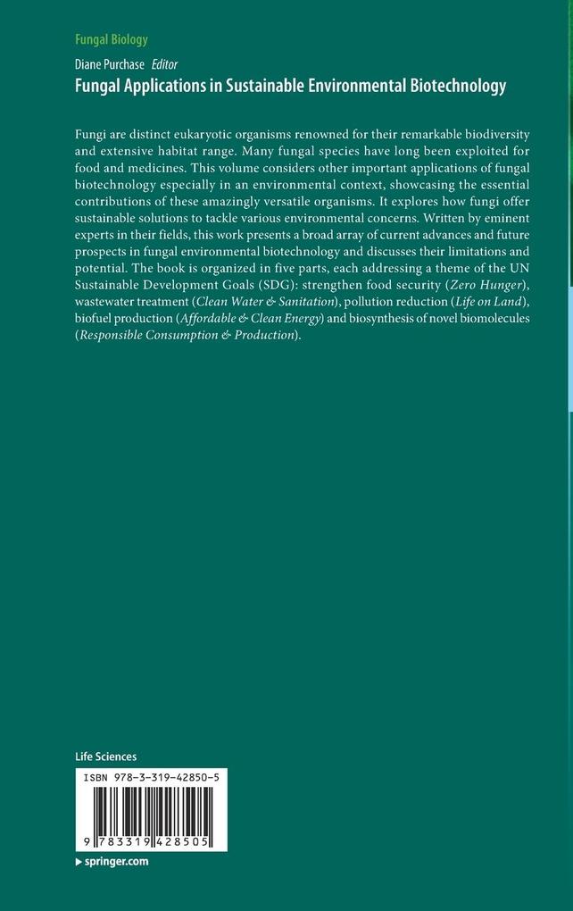 Weitere Ansicht: Fungal Applications in Sustainable Environmental Biotechnology