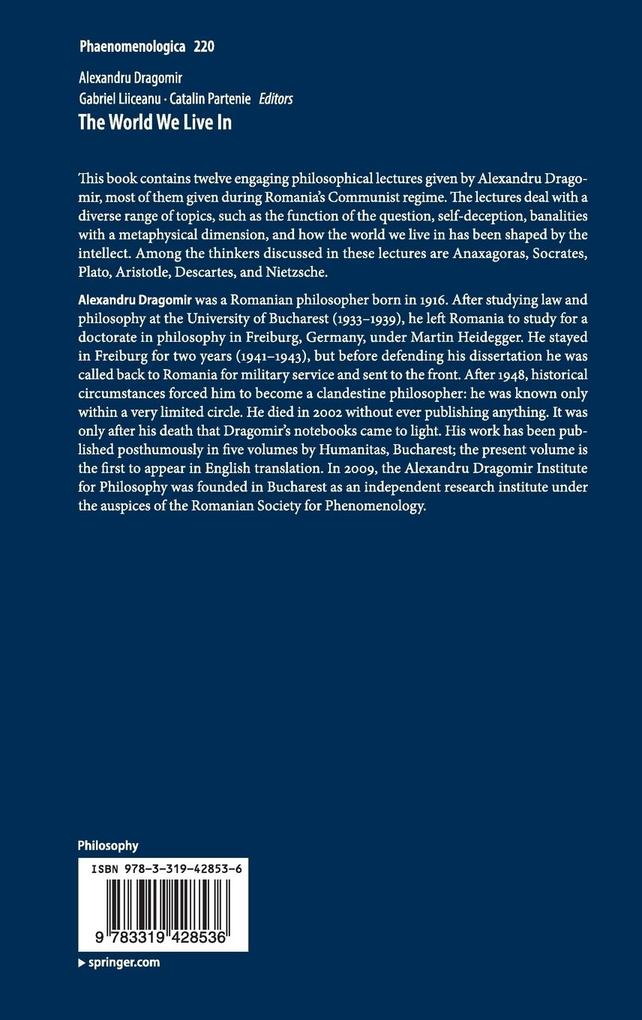 Weitere Ansicht: The World We Live In | Alexandru Dragomir
