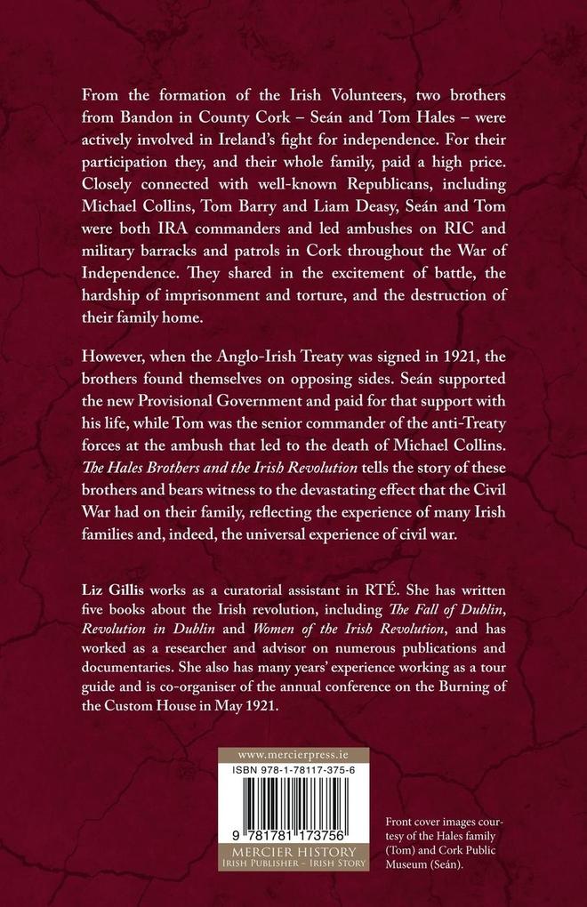 Weitere Ansicht: Hales Brothers and the Irish Revolution | Liz Gillis