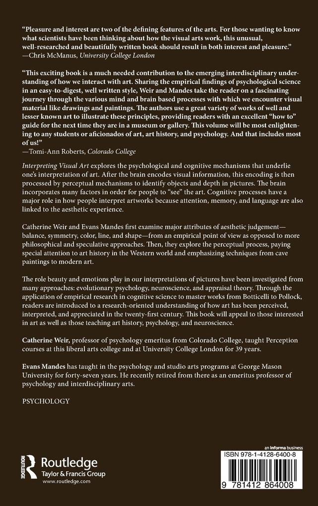 Weitere Ansicht: Interpreting Visual Art | Catherine Weir, Evans Mandes