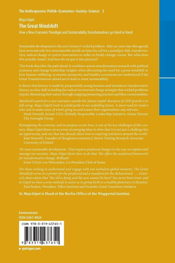 Weitere Ansicht: The Great Mindshift | Maja Göpel
