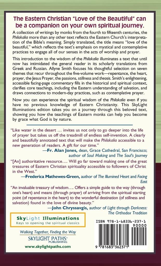 Weitere Ansicht: Philokalia-The Eastern Christian Spiritual Texts