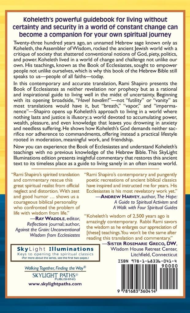 Weitere Ansicht: Ecclesiastes