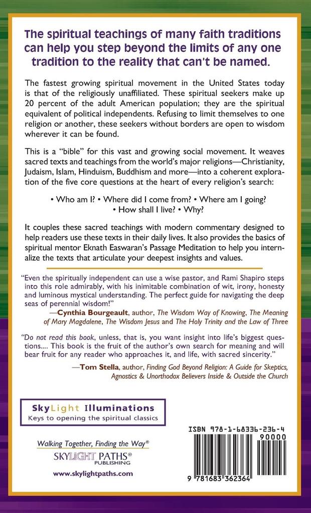 Weitere Ansicht: Perennial Wisdom for the Spiritually Independent