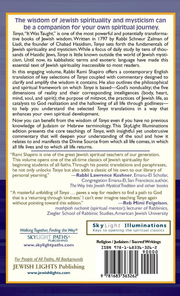 Weitere Ansicht: Tanya the Masterpiece of Hasidic Wisdom