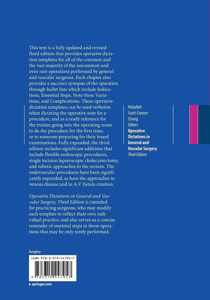 Weitere Ansicht: Operative Dictations in General and Vascular Surgery