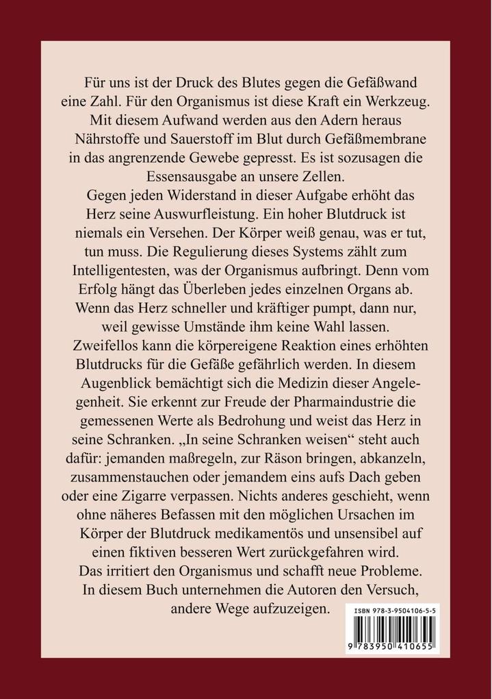 Weitere Ansicht: Blutdruck-Lügen der Medizin | Marcus Bennettberg, Imre Kusztrich