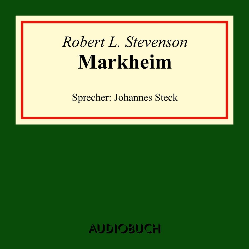 Produktbild: Markheim | Robert Louis Stevenson