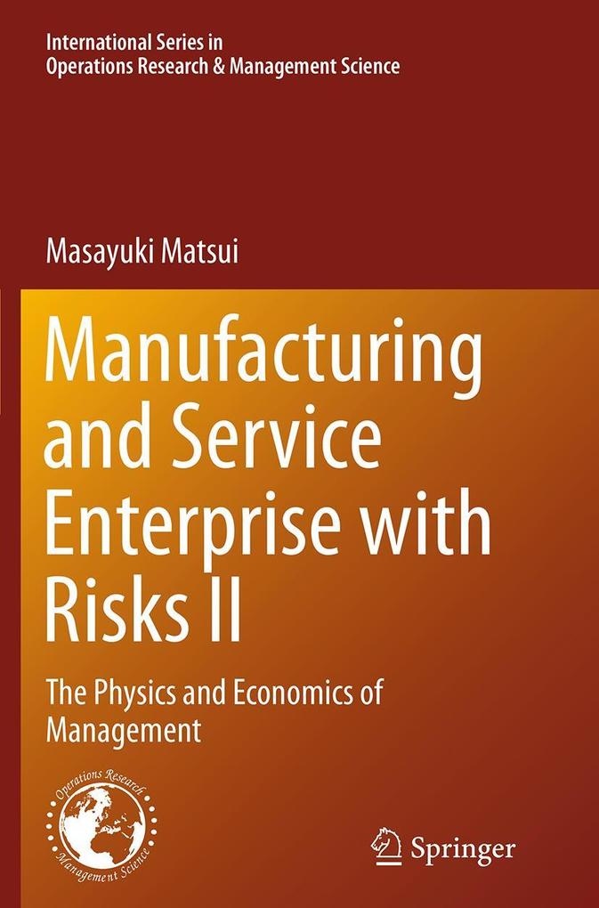 Produktbild: Manufacturing and Service Enterprise with Risks II | Masayuki Matsui