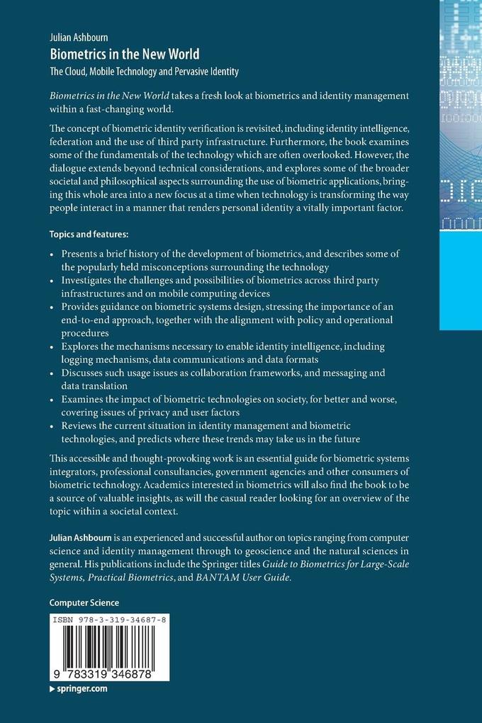 Weitere Ansicht: Biometrics in the New World | Julian Ashbourn