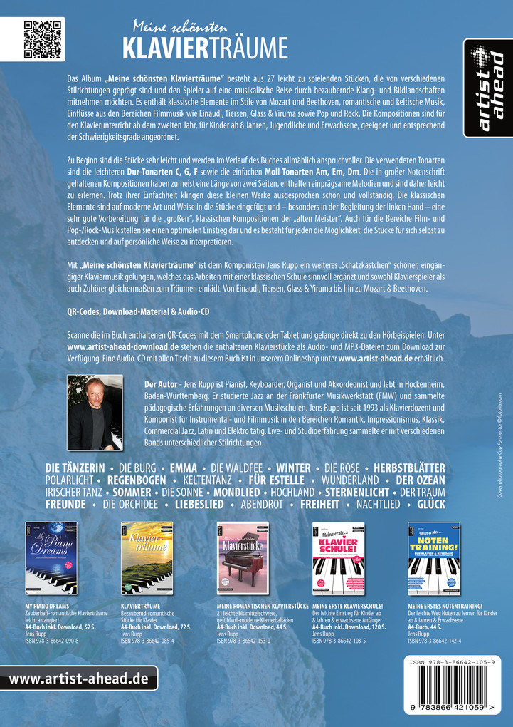 Weitere Ansicht: Meine schönsten Klavierträume | Jens Rupp