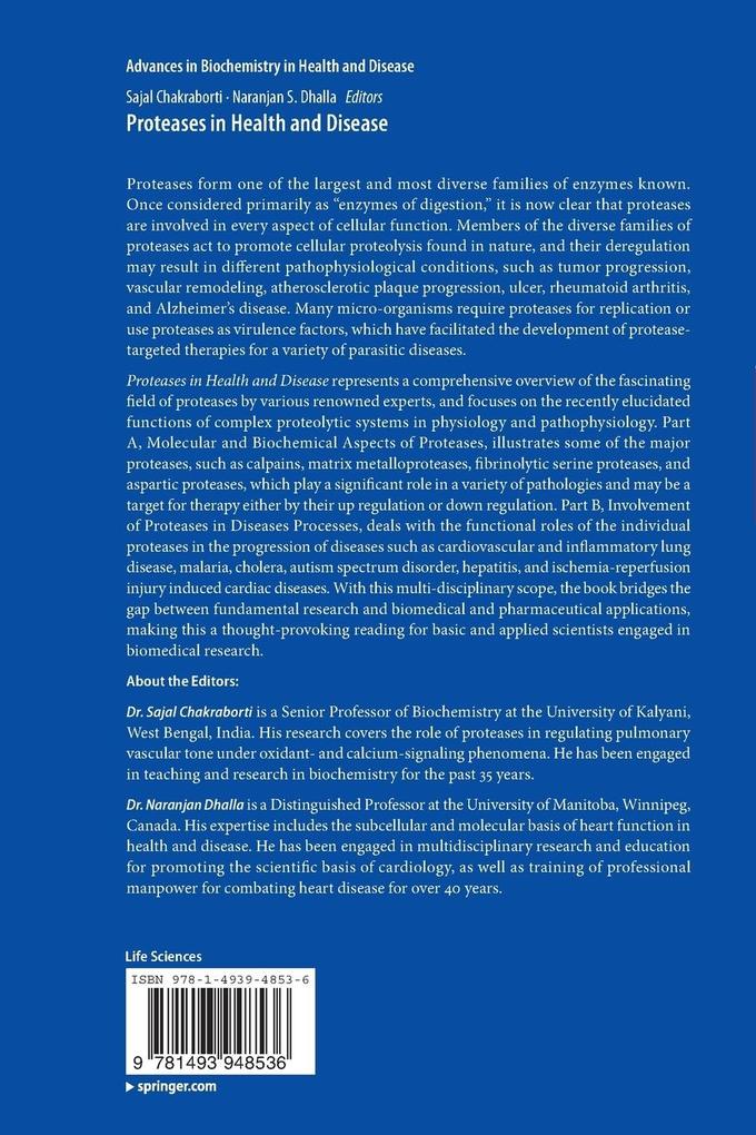 Weitere Ansicht: Proteases in Health and Disease