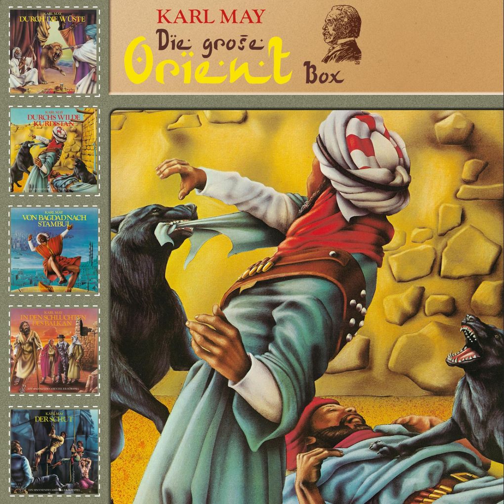 Produktbild: Karl May: Orient Box (5 Alben) | Uwe Storjohann, Kurt Vethake, Karl May